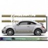 VW Coccinelle / New Beetle – complete stripe decal kit